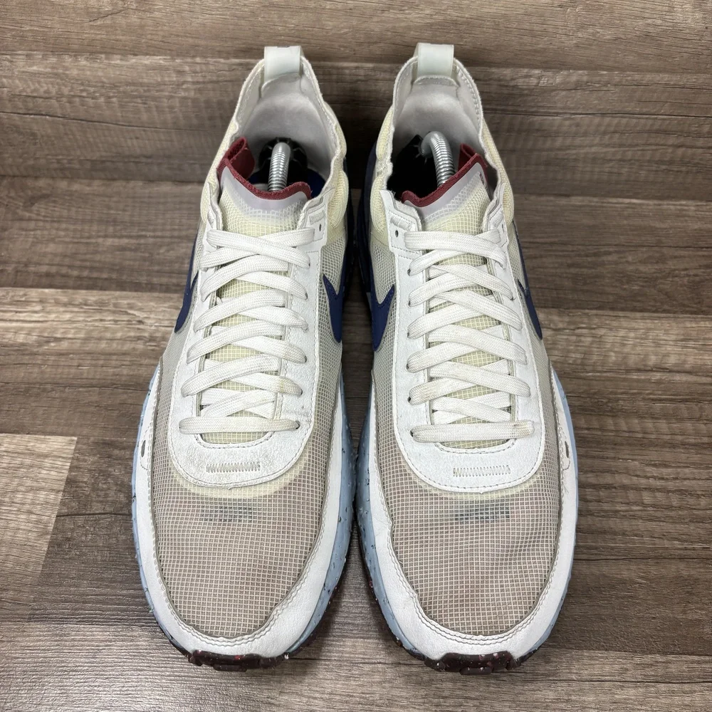Nike Waffle One Crater USA Olympics Blue White Mens Size 12.5 DM2873-101 Sneaker